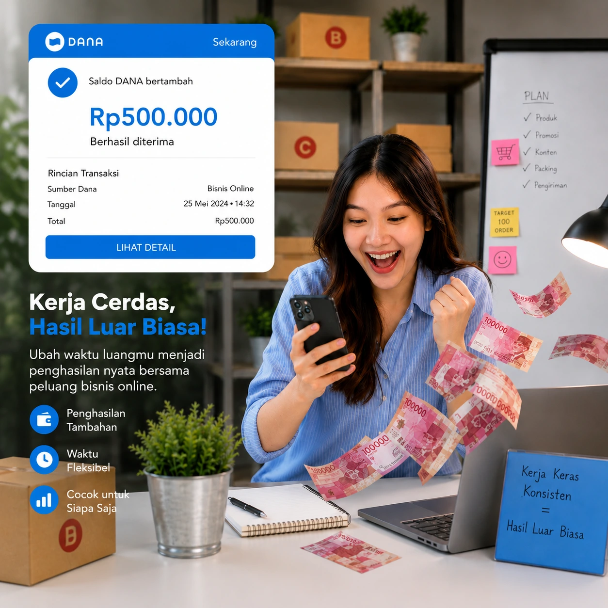 Aplikasi Penghasil Uang - Produk 1